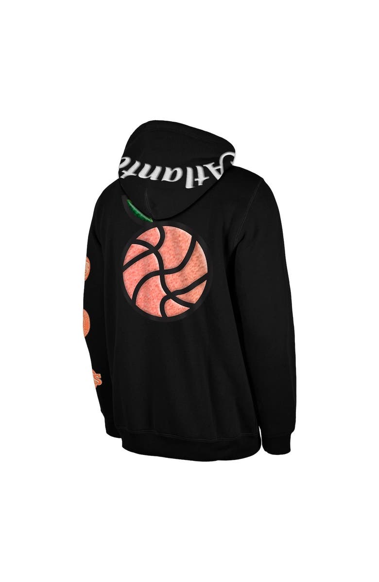 New Era Men's New Era Black Atlanta Hawks 2022/23 City Edition Elite Pack Pullover Hoodie, Alternate, color, 