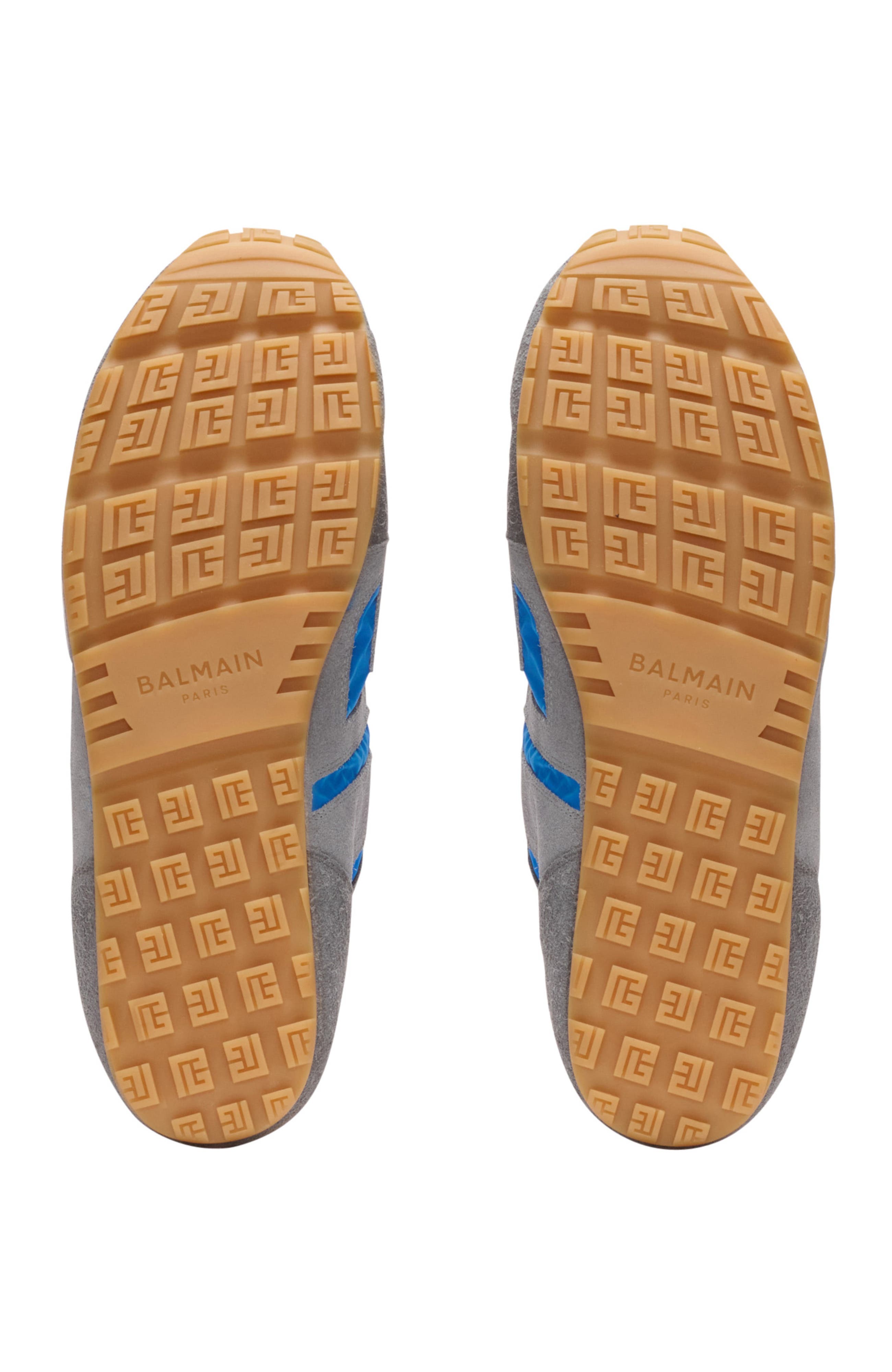 Racer 45 trainers in suede and nylon, Alternate, color, blue