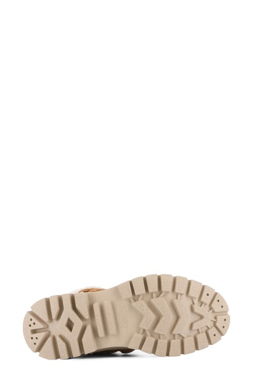 Palladium Pallashock Lo Hiver Water Repellent Faux Fur Boot In Multi
