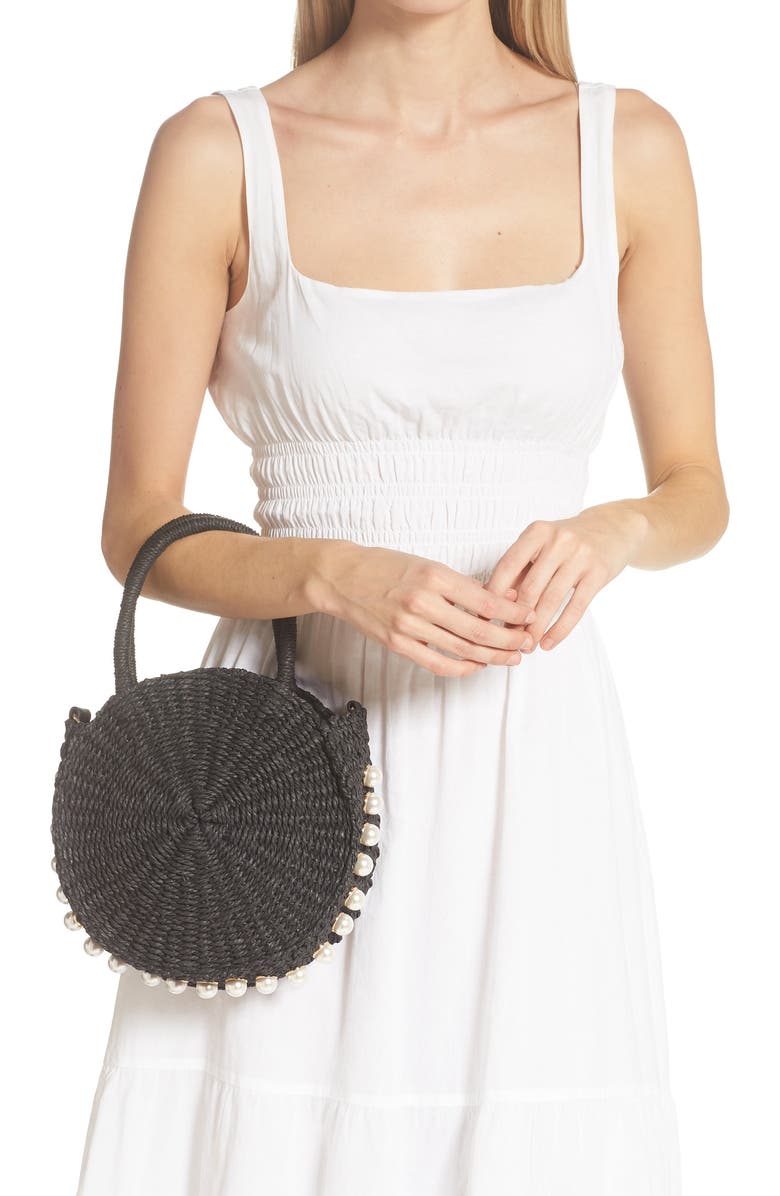 BTB Los Angeles Mia Straw Bag, Alternate, color,