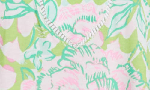 Lilly Pulitzer ® Sydnee Tiered Cotton Maxi Sundress In Fauna Green