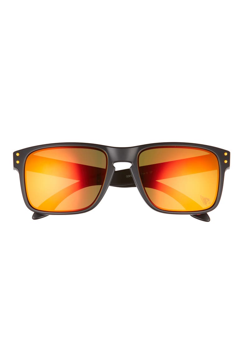Holbrook 57mm Sunglasses, Main, color, BLACK/ RED/ ORANGE