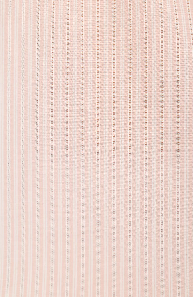 PJ Salvage On Cloud Nine Ruffle Trim Cotton Pajama Shorts, Alternate, color, Silver Rose