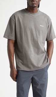 PALMES Pigment Dyed Logo Graphic T-Shirt