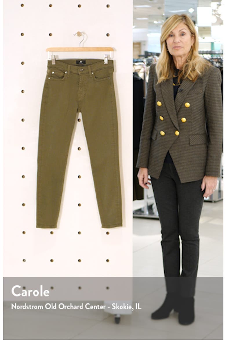 7 For All Mankind® Ankle Skinny Jeans video