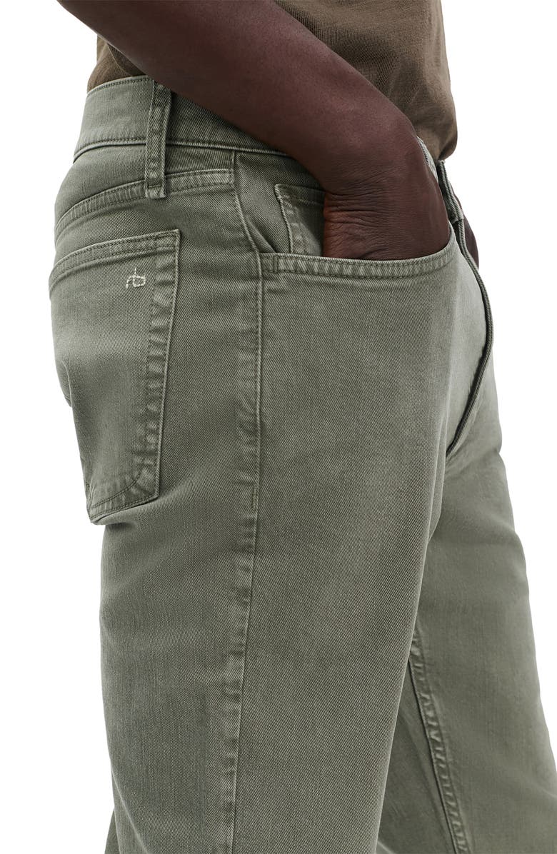 rag & bone Fit 2 Aero Stretch Slim Fit Jeans, Alternate, color, Lichen Green