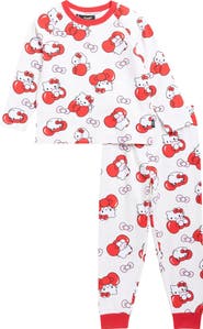 Rock Your Kid x Hello Kitty Kids' Fitted Two-Piece Pajamas