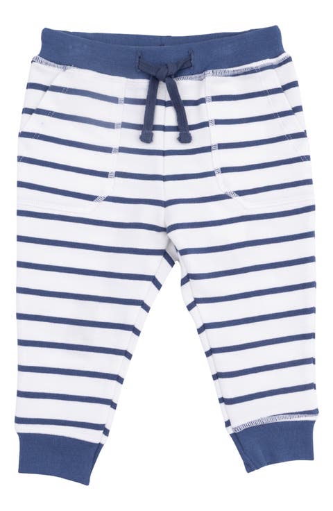Oceana Stripe French Terry Joggers (Baby & Toddler)