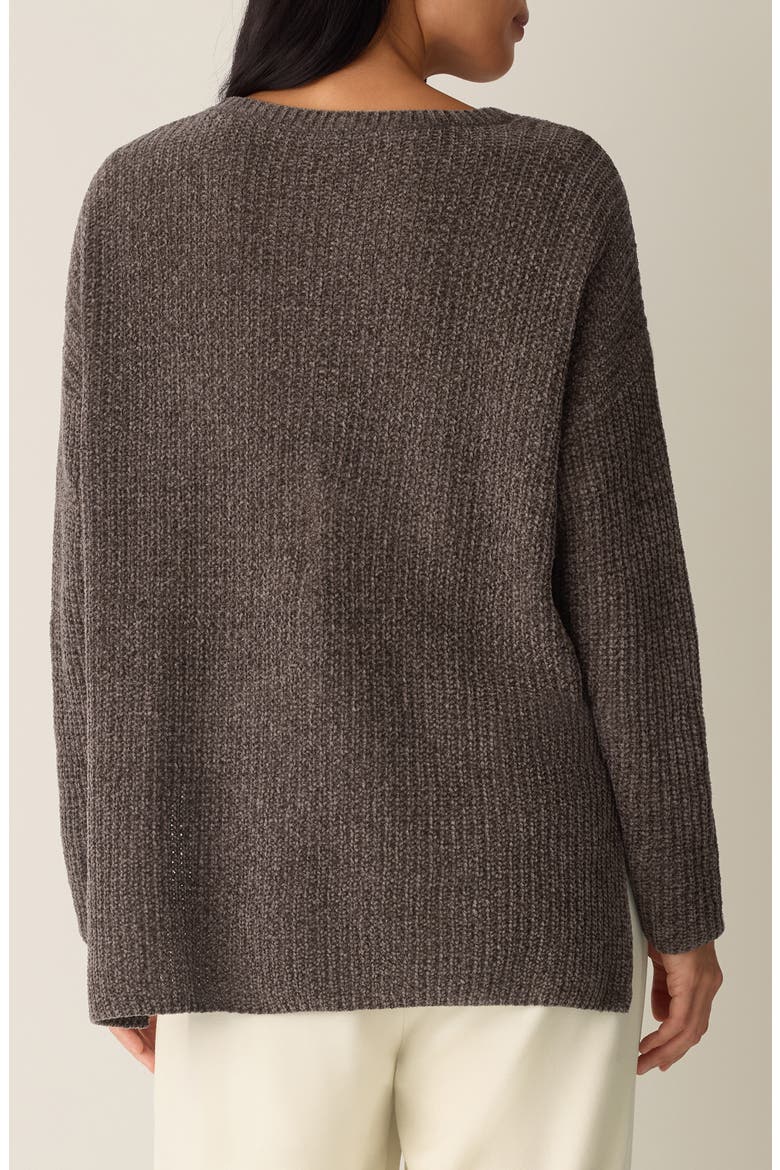 Chenille Rib Sweater, Alternate, color, RYE