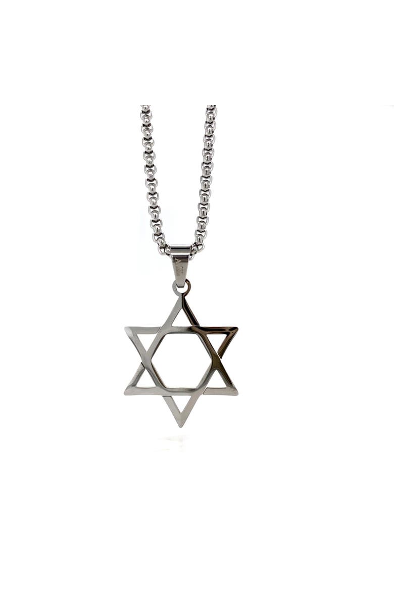 Anna Zuckerman Oren Star of David, Main, color, Platinum