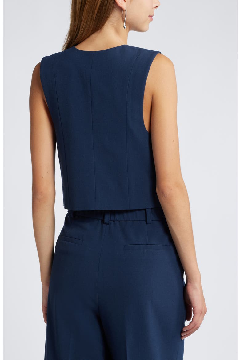 Tailored Vest, Alternate, color, NAVY BLAZER