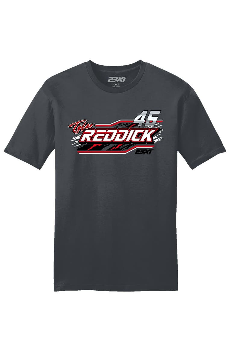 23XI Racing Men's 23XI Racing Charcoal Tyler Reddick Jordan Car T
