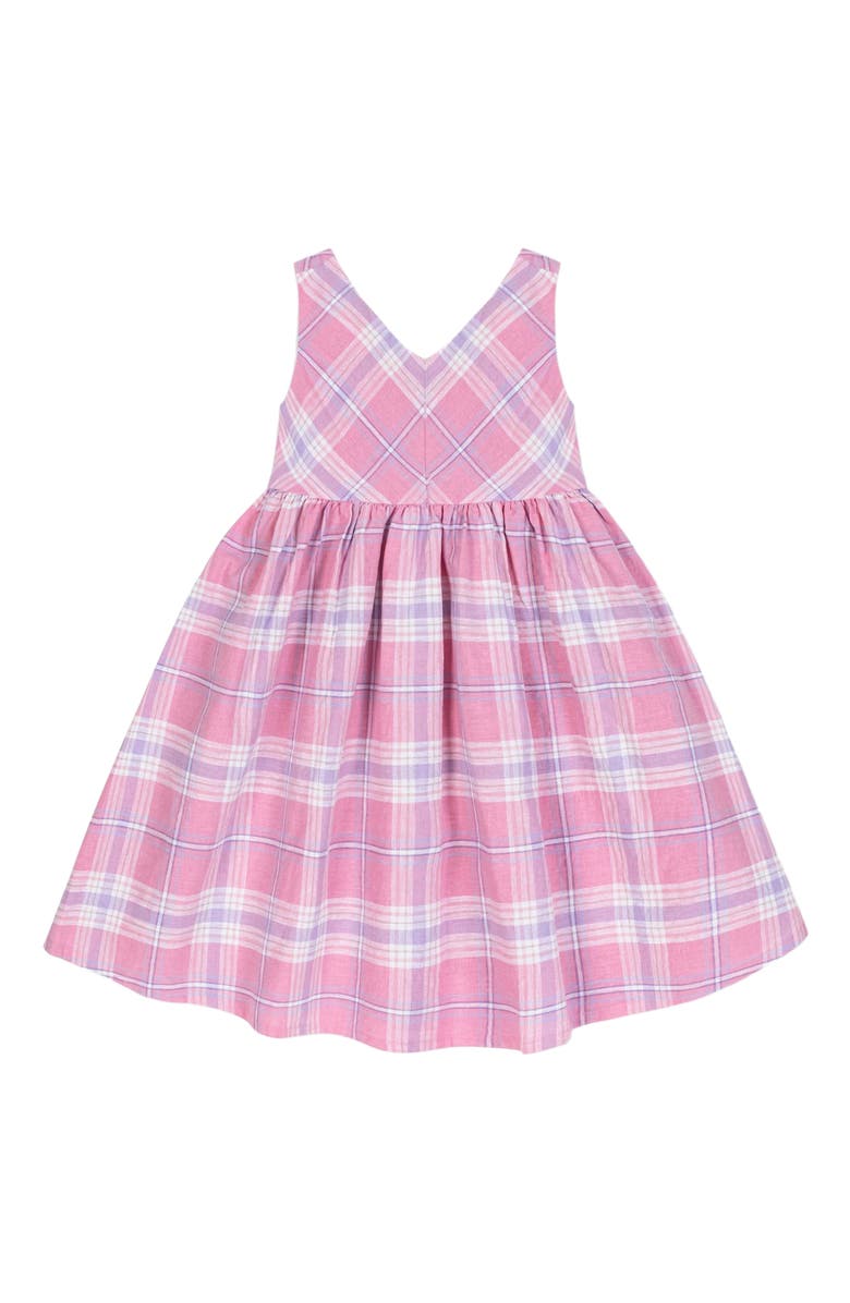 Hope & Henry Girls' Linen Swing Dress, Toddler, Alternate, color,