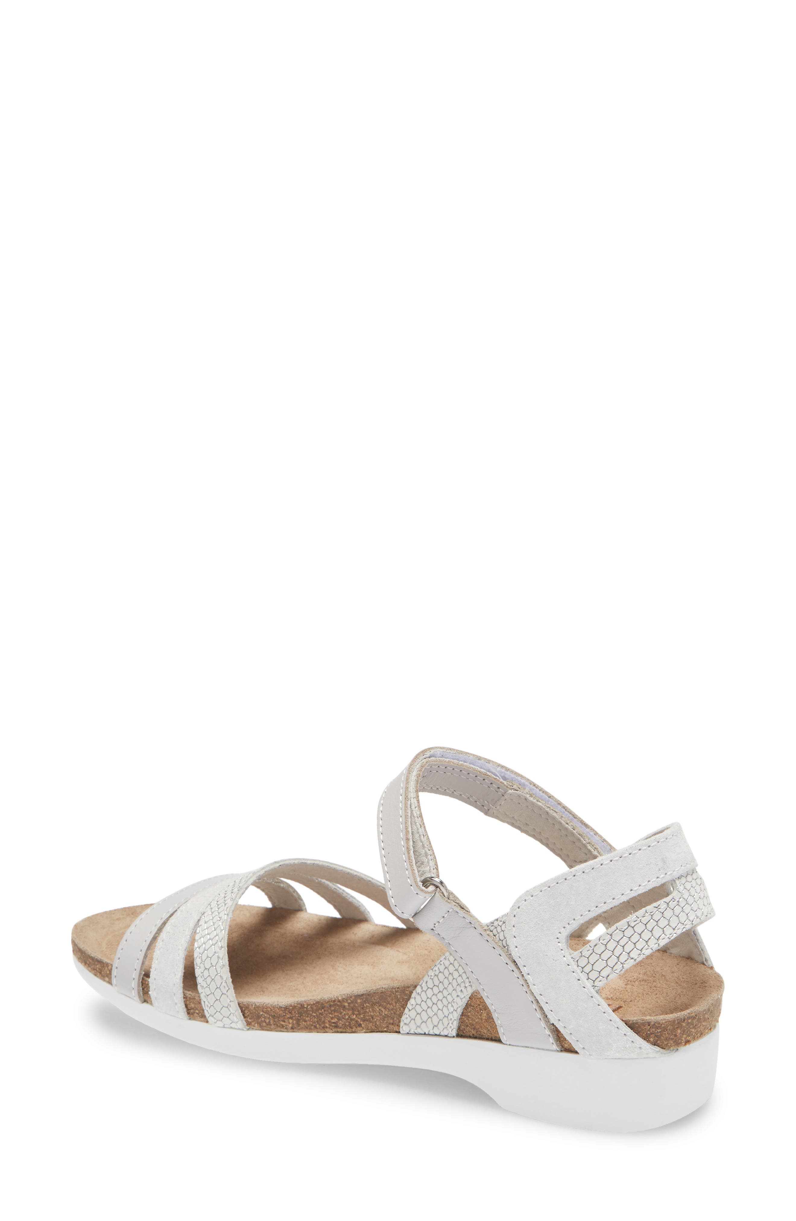 Summer Sandal, Alternate, color, WHITE LEATHER