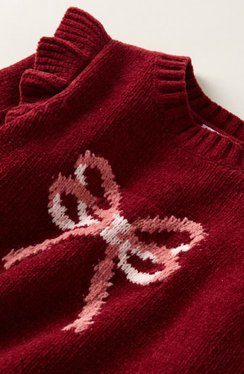 Nordstrom Icon Ruffle Sweater & Leggings Set In Red