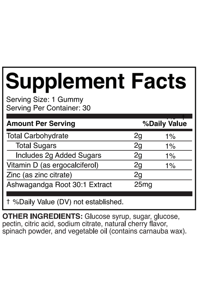 Swolverine Ashwagandha Gummies, Alternate, color, Cherry