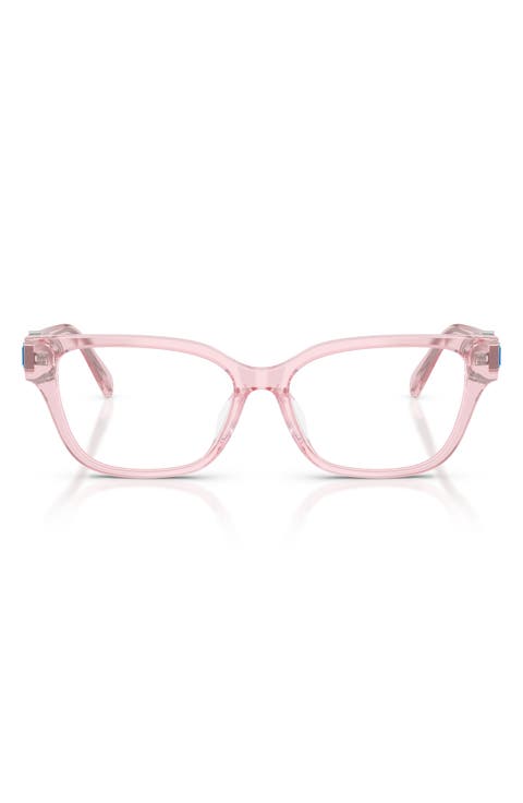 54mm Crystal Embellished Pillow Optical Glasses