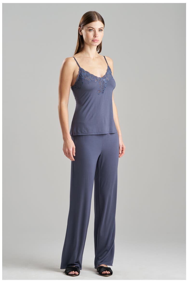 Feathers Essentials Cami PJ Set, Main, color, NAVY