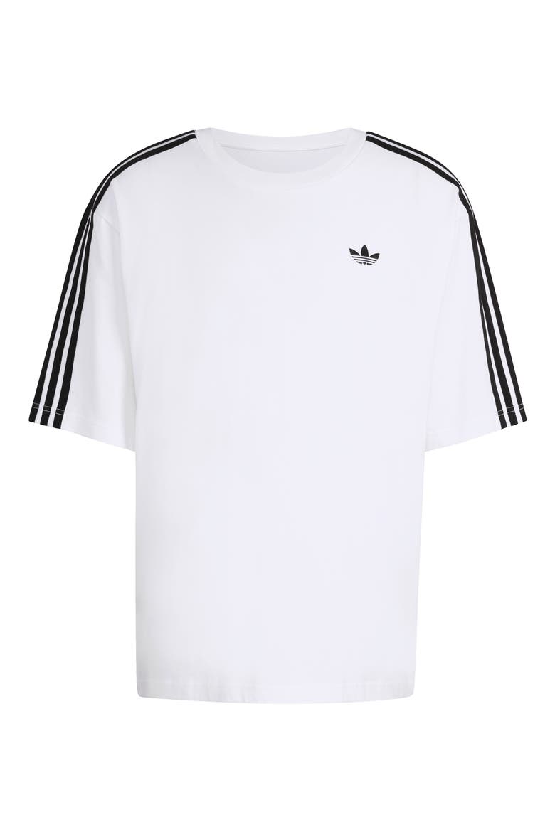 3-Stripes T-Shirt, Alternate, color, WHITE