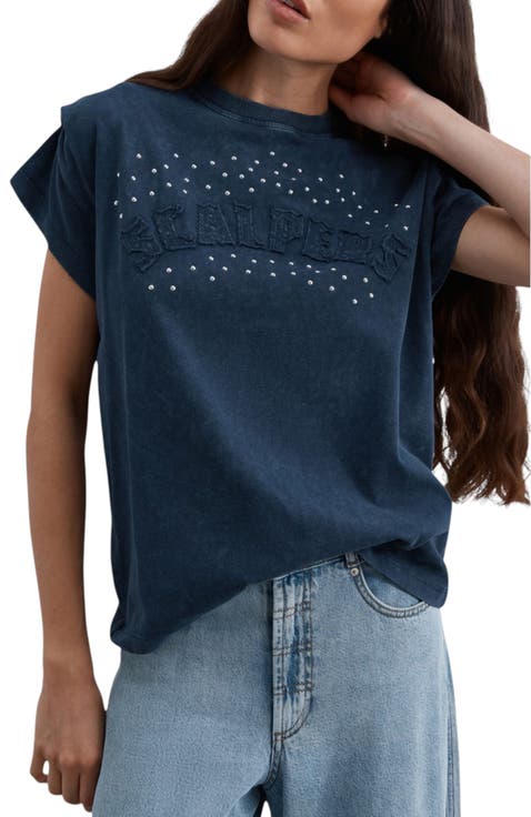 Studs Logo Patch T-shirt