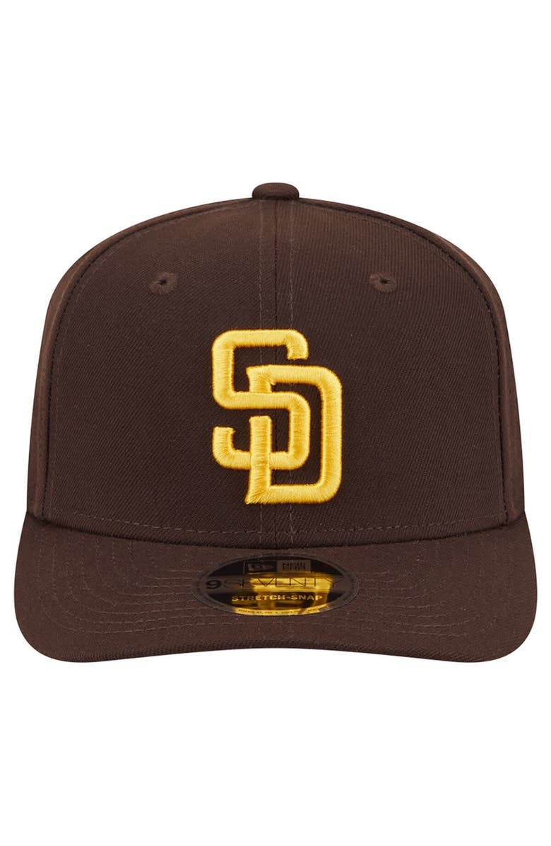 New Era Men's New Era Brown San Diego Padres Performance 9SEVENTY Adjustable Hat, Alternate, color, Brown