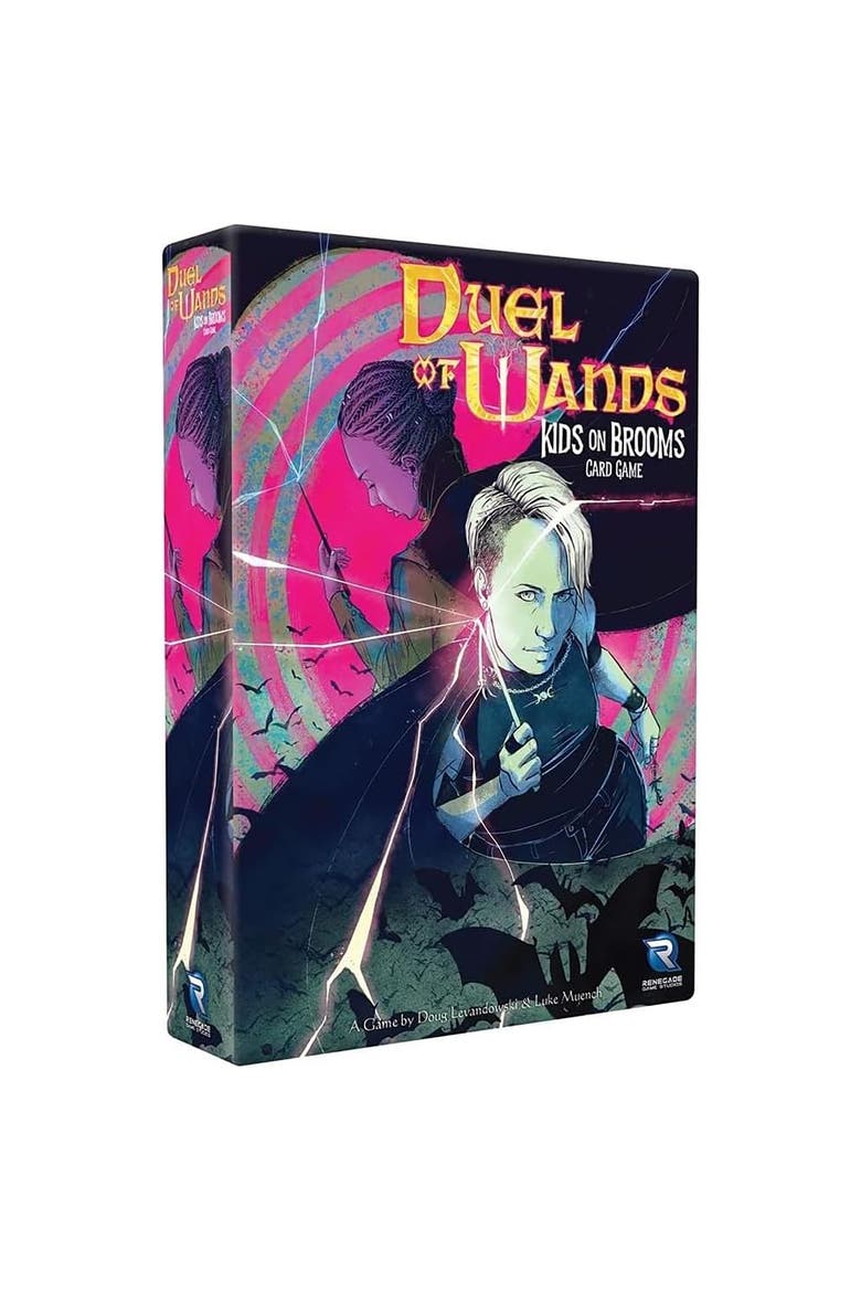 Duel Of Wands Kids On Brooms Card Game, All Ages, Main, color, Multicolored