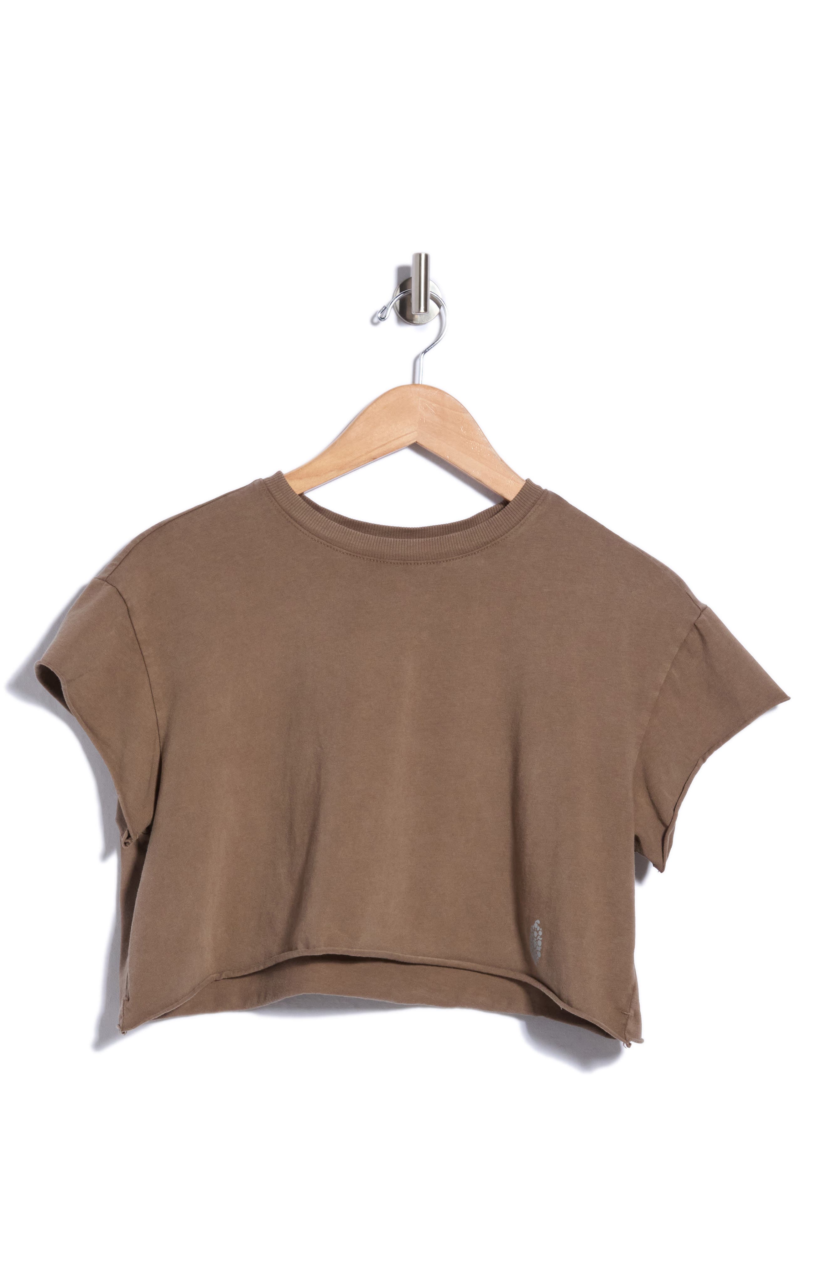 Hot Shot Stretch Cotton Crop Tee