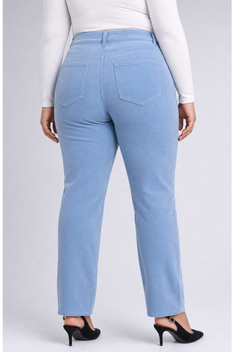 Marilyn Straight Leg Corduroy Pants, Alternate, color, BLUE BREEZE