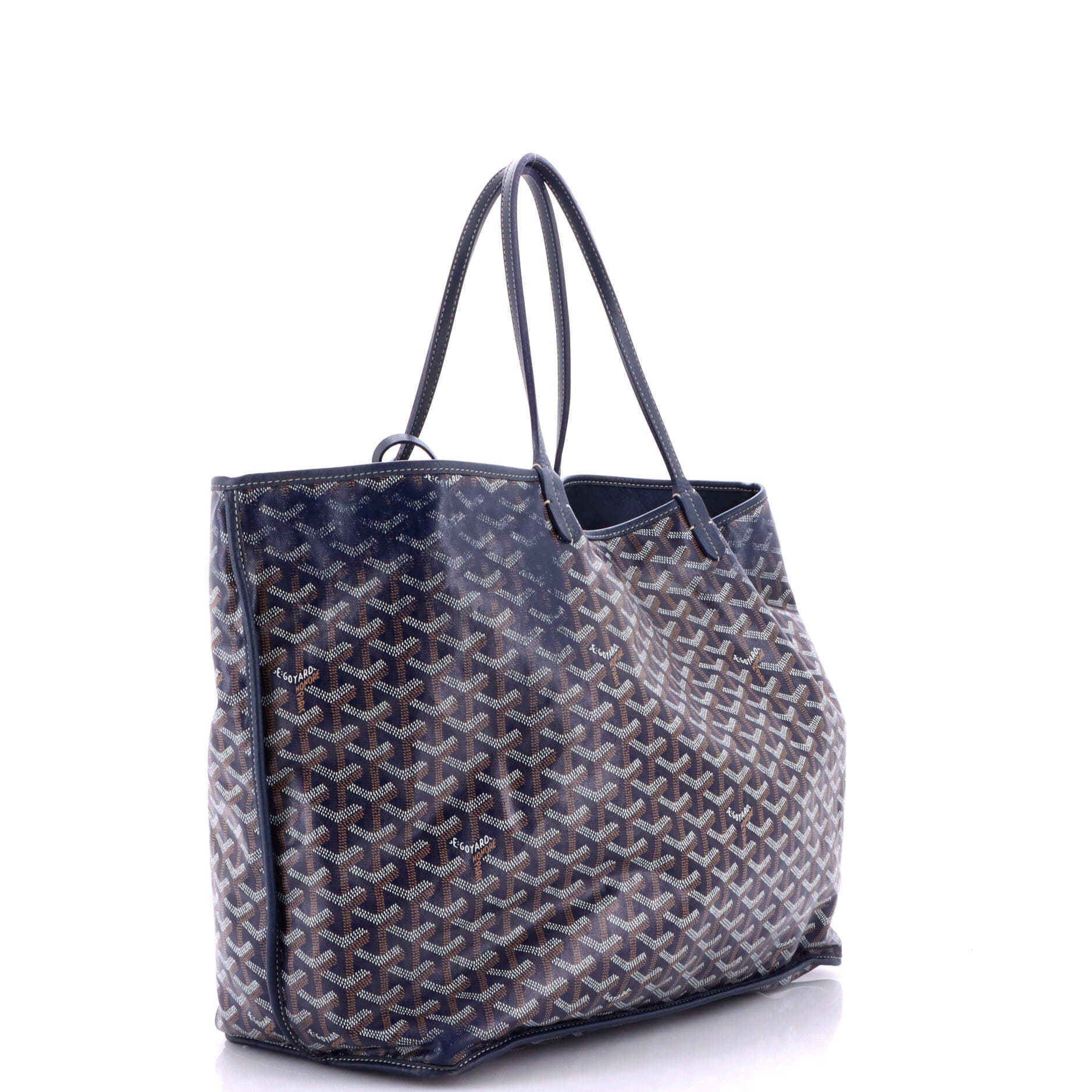 Anjou Reversible Tote Coated Canvas GM, Alternate, color, Blue