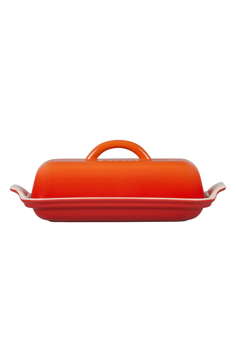Le Creuset Heritage Butter Dish, Alternate, color, Flame