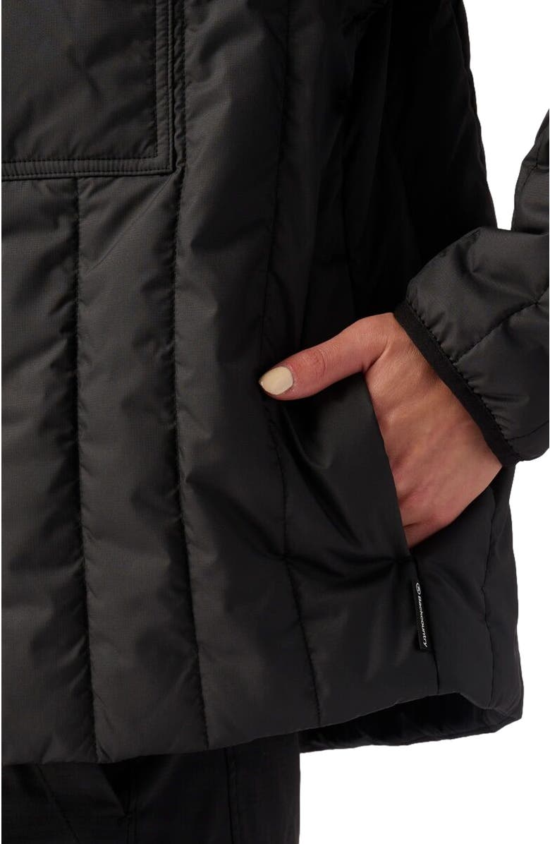 Backcountry Oakbury Synthetic Quilted Shirt Jacket - Women's, Alternate, color, Black