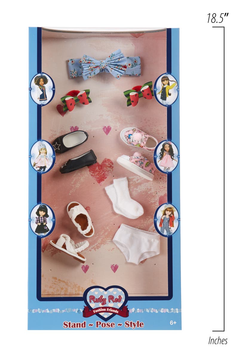 Ruby Red Fashion Friends Accessories Set, Alternate, color, 