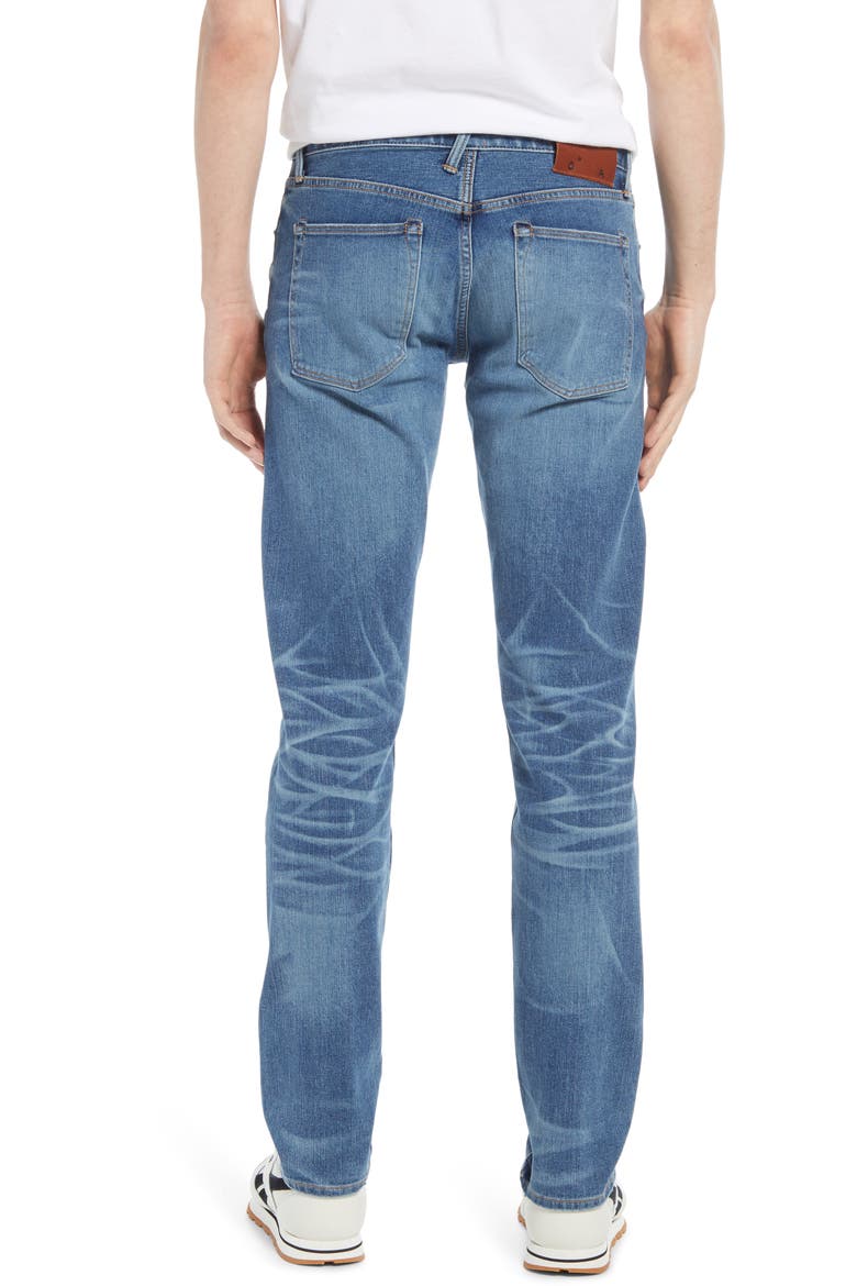 The Pen Slim 10.5-Ounce Stretch Selvedge Jeans, Alternate, color, ACE