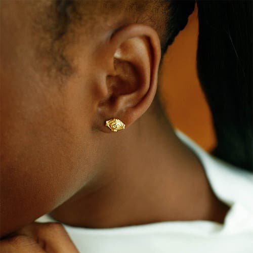 Astor & Orion Women's Eye Studs Gold In Gold