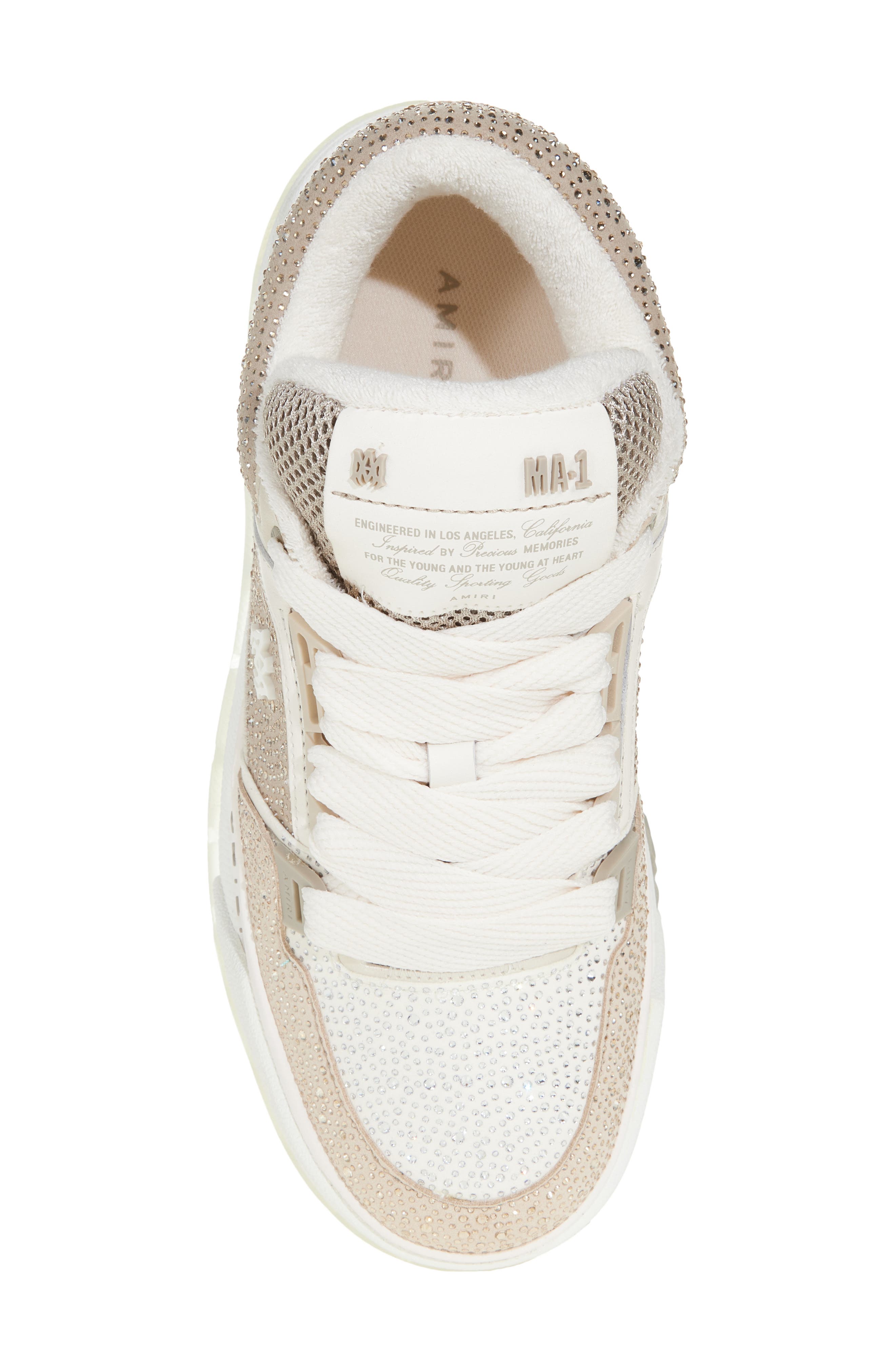 AMIRI Crystal MA-1 Platform Sneaker, Alternate, color, 