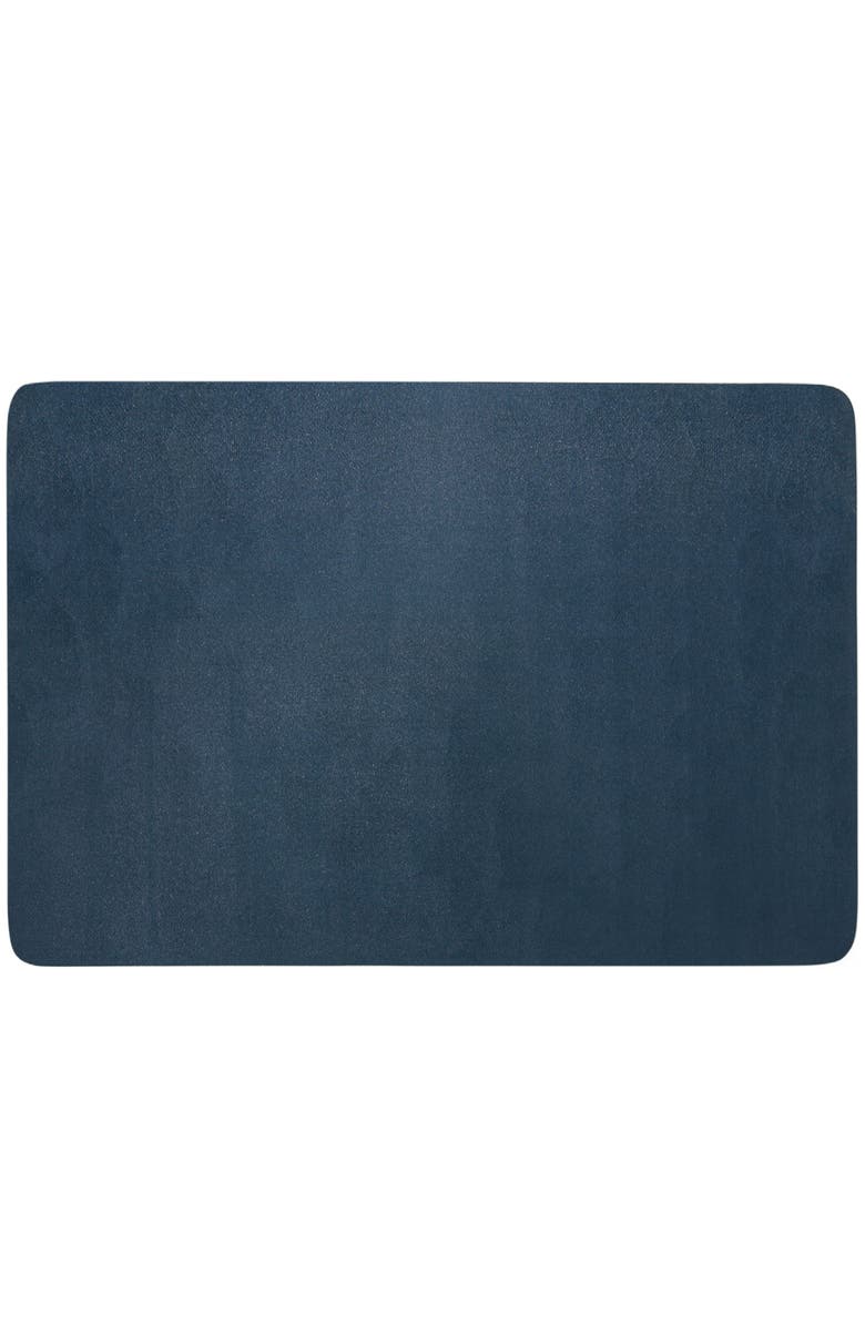 STRABELLA Dish Drying Mat, 24x16 Inches, Navy Blue, Super Water Absorbent, Quick Dry, Main, color, Multicolored