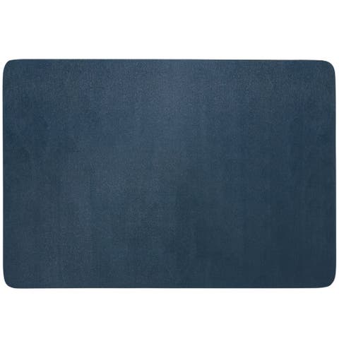 Dish Drying Mat, 24x16 Inches, Navy Blue, Super Water Absorbent, Quick Dry