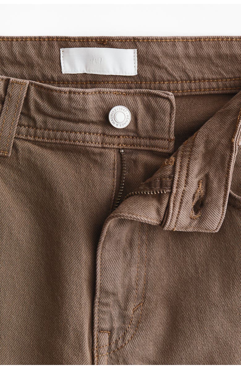 H&M Wide High Waist Ankle Jeans, Alternate, color, 