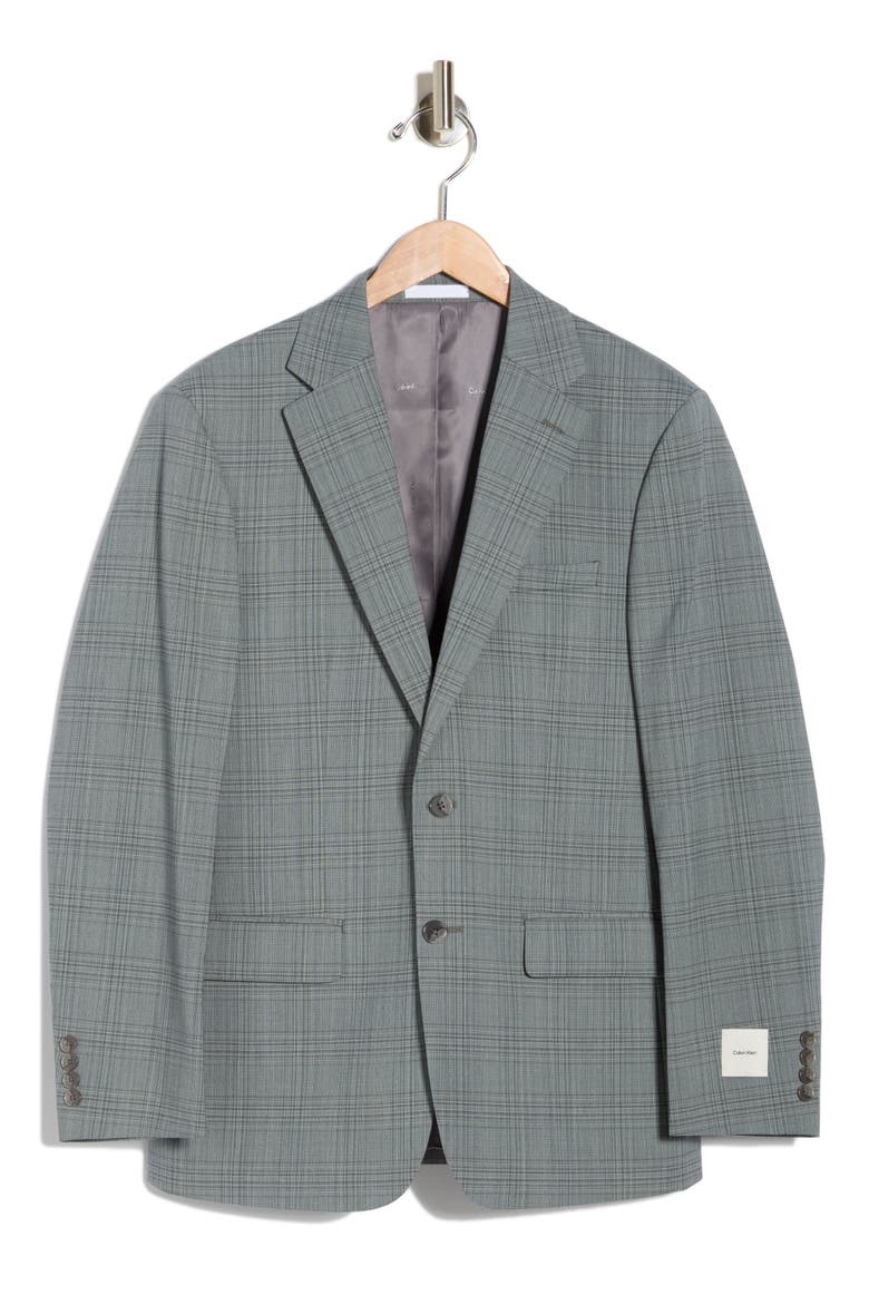 Two-Button Sport Coat, Alternate, color, GREEN