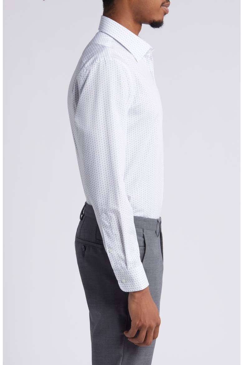Nordstrom Extra Trim Fit Diamond Pattern Dress Shirt (Men) | Nordstromrack