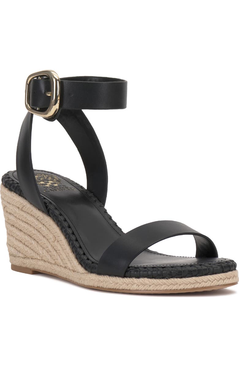 Vince Camuto Fainel Espadrille Ankle Strap Platform Wedge Sandal, Main, color,