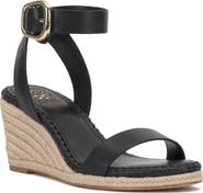 Vince Camuto Fainel Espadrille Ankle Strap Platform Wedge Sandal