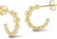 GLAZE JEWELRY Bubble Hoop Earrings