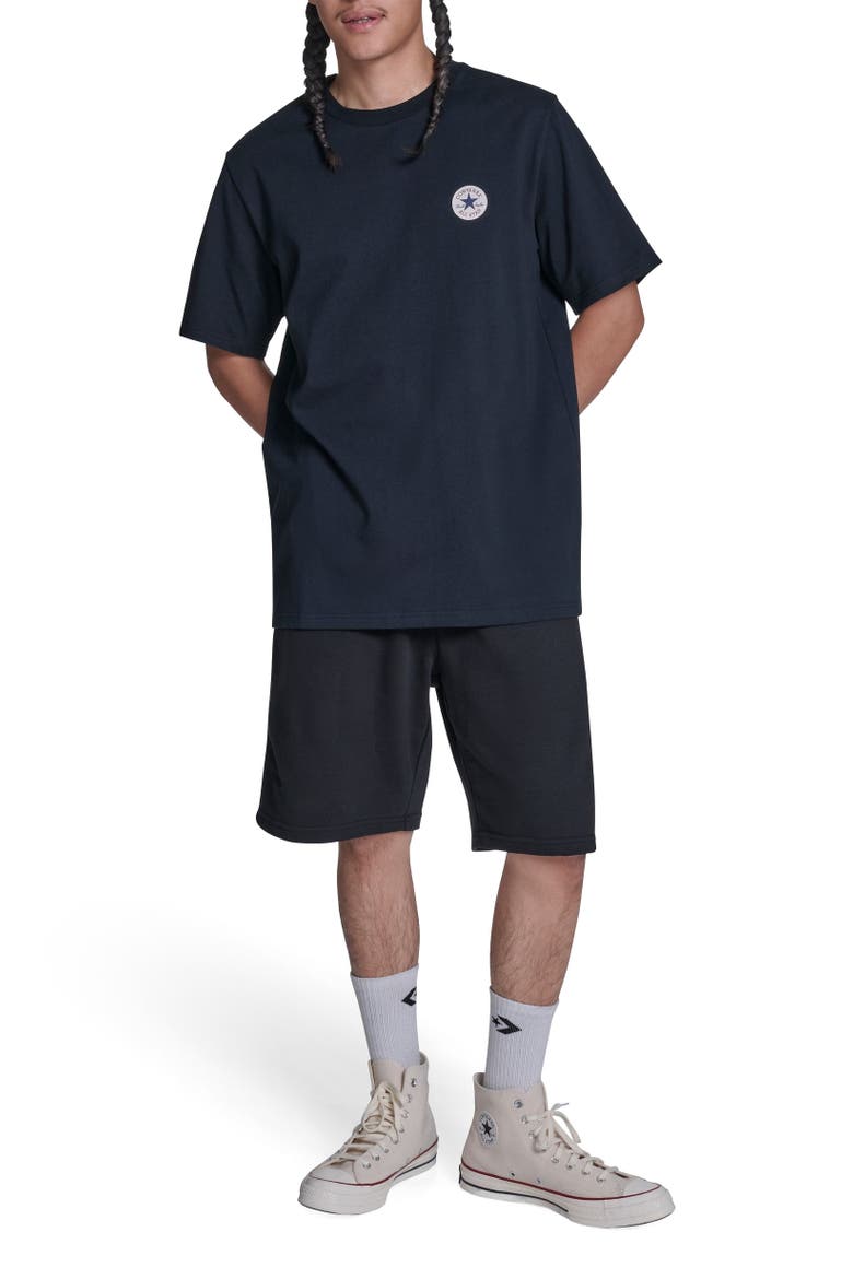 Chuck Taylor All Star Classic Patch T-Shirt, Alternate, color, CONVERSE BLACK