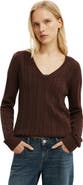 Cotton On Women's Cotton V Neck Pullover