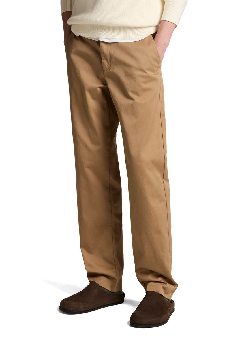 Owen Brushed Twill Chinos, Alternate, color, CARMELO