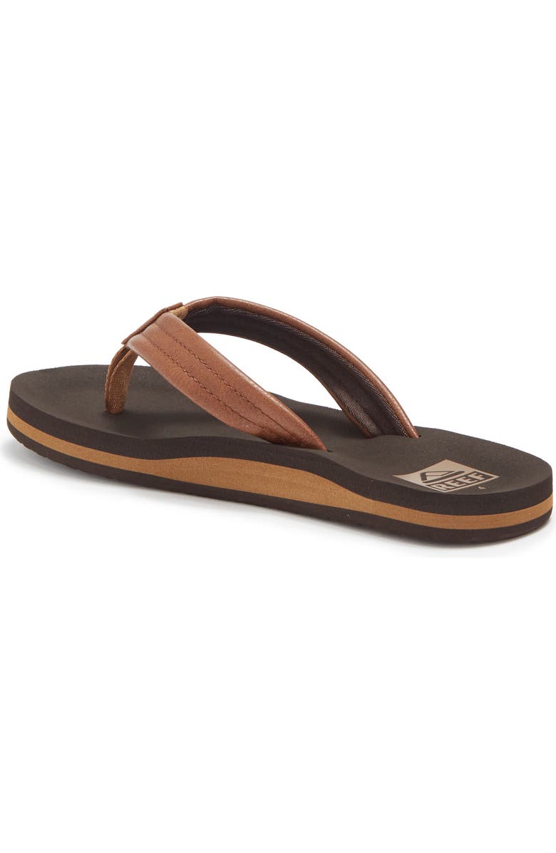Reef Kids' Ahi Flip Flop, Alternate, color, Brown