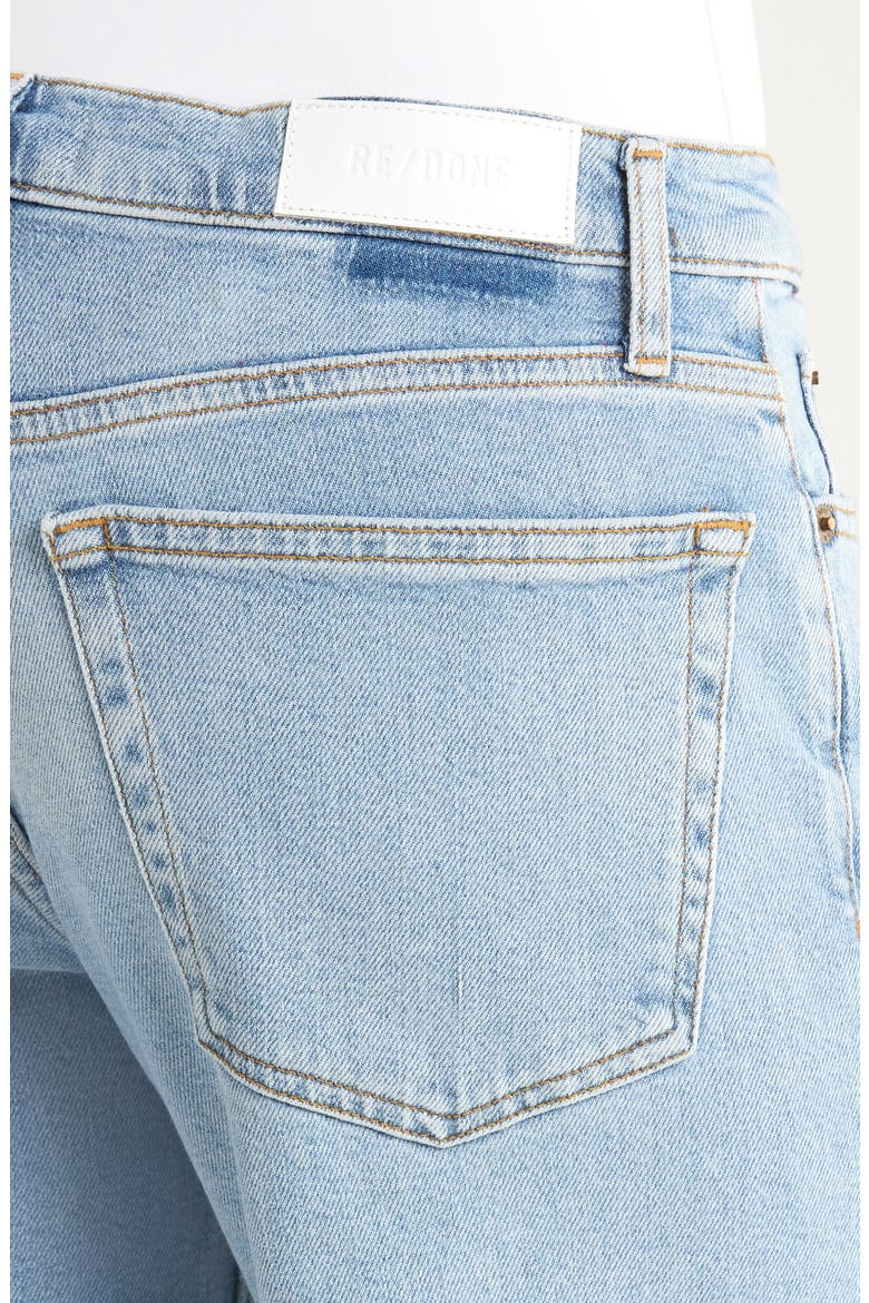 Mid Rise Embellished Appliqué Wide Leg Jeans, Alternate, color, MID 90S