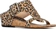 Donald Pliner Buckle Wedge Sandal