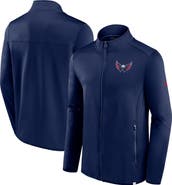 FANATICS Men's Fanatics Navy Washington Capitals Authentic Pro Full-Zip Jacket